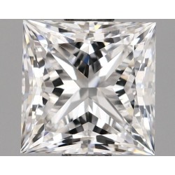 Diament laboratoryjny bezbarwny szlif princess, 1.13ct, VVS2, E, IGI LG646478810
